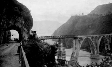 Il ponte ripristinato di Pinzano
