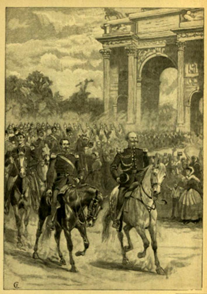 Napoleone III entra a Milano nel 1859