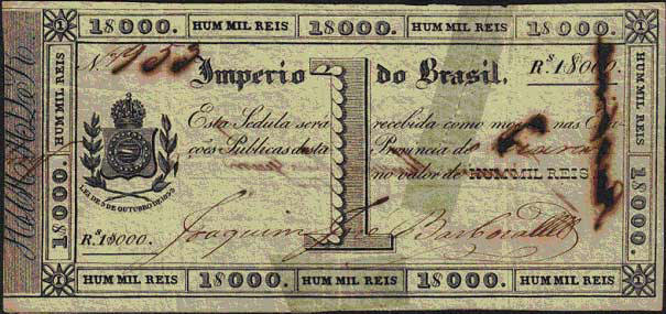 Carta moneta del 1833
