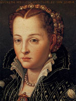 Lucrezia de Medici prima moglie di Alfonso II d'Este