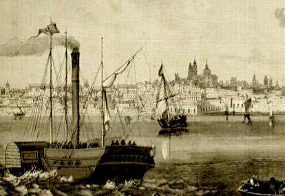 Montevideo nel 1864