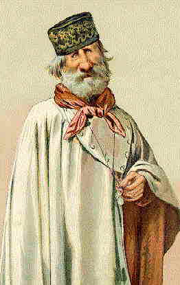 Caricatura di Garibaldi