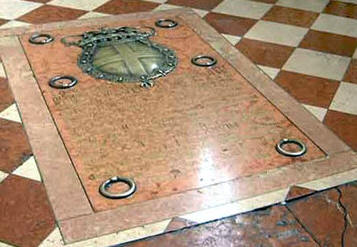 Tomba in S. Stefano a Vienna del Principe Eugenio
