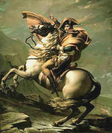 Il "Corso" Bonaparte nel quadro di David