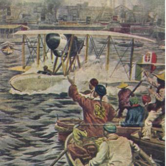 1925: De Pinedo arriva a Hong Kong