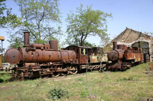 Vecchie locomotive del Taurus diramazione Libano