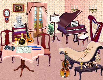 FiloFantasia - Il Caffe' degli Hobbisti
Sala della Musica - Pergamena