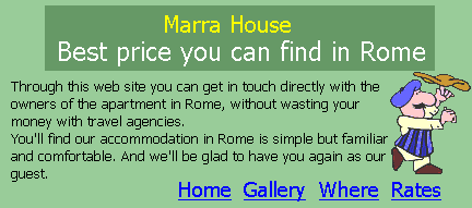 short term accommodation rome