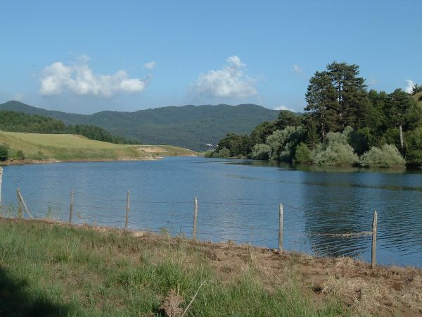 Lago Cecita, estate 2004