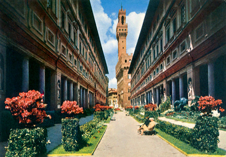 Il museo degli Uffizi - Firenze 
the Uffizi Gallery - Florence Italy 
le muse des Uffizi - Toscane Italie 
la galeria de Uffizi - Florencia Italia 
Uffizien Museum - Florenz Toskana