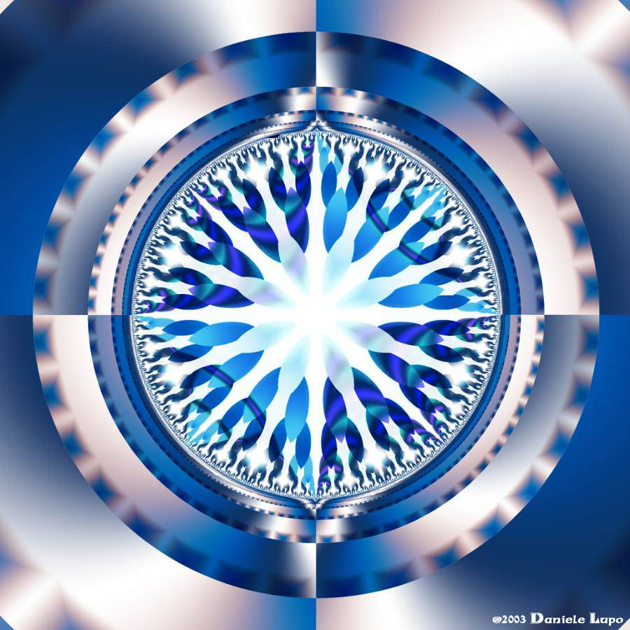 Blue Wind Rose