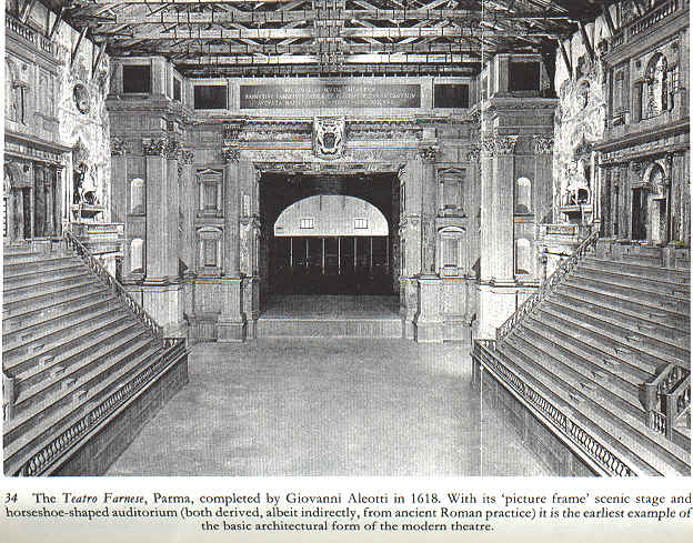 Teatro Farnese alla Pilotta di Parma