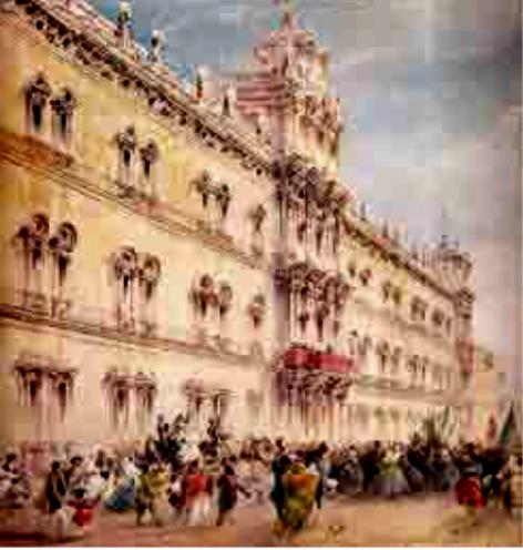 immagine di copertina C. Bossoli - Il palazzo ducale di Modena durante la visita di V. Emanuele II