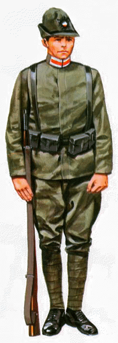 Soldato cecoslovacco in divisa italiana