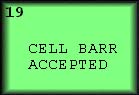 Modificare lo stato del Cell Barred.