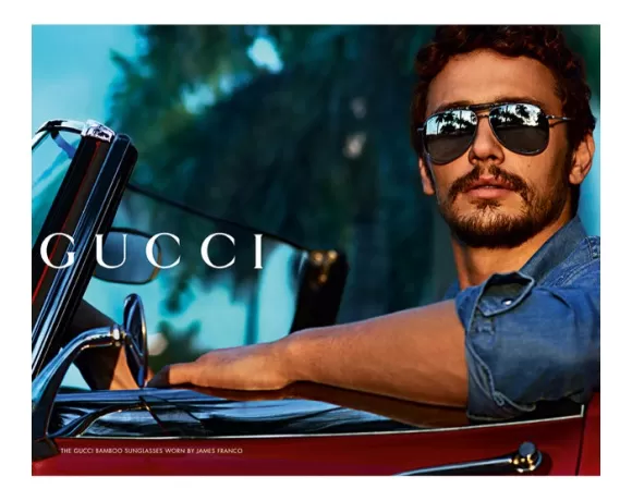 James Franco sar il testimonial della nuova collezione di occhiali da sole Gucci A/I 2013