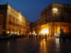 La piazza di notte