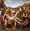 Trasporto di Cristo al sepolcro - Raffaello 1508