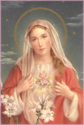Dolce Cuore di Maria, siate la salvezza dell'anima mia !