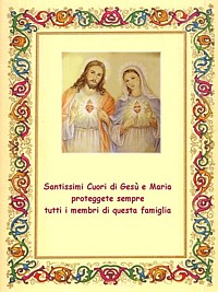 Santissimi Cuori di Gesù e Maria vi amo alla follia !
