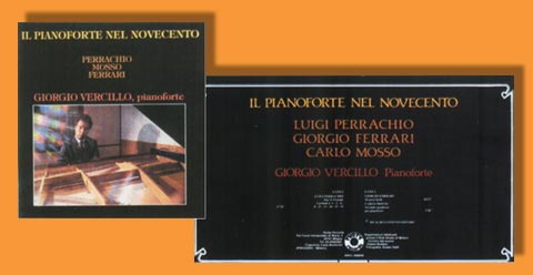 Il Pianoforte nel Novecento - Perrachio, Mosso, Ferrari