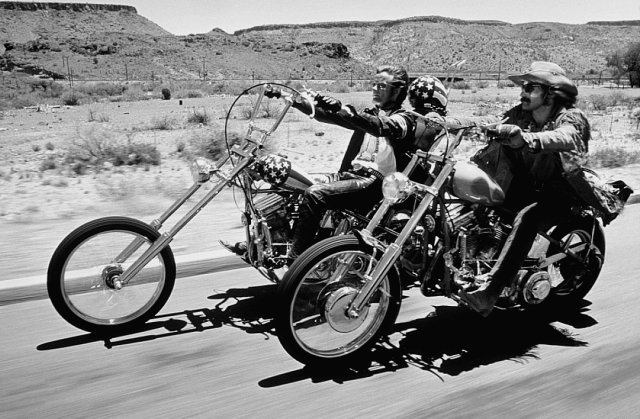 Easy Rider 1969 - Dennis Hopper Peter Fonda Jack Nicholson ... ossia ...
