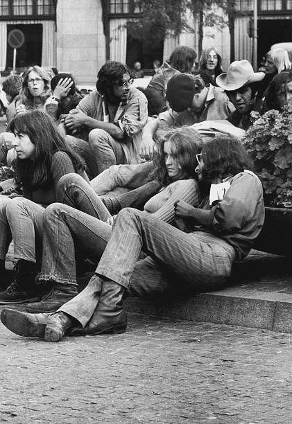 1970 Amsterdam hippies