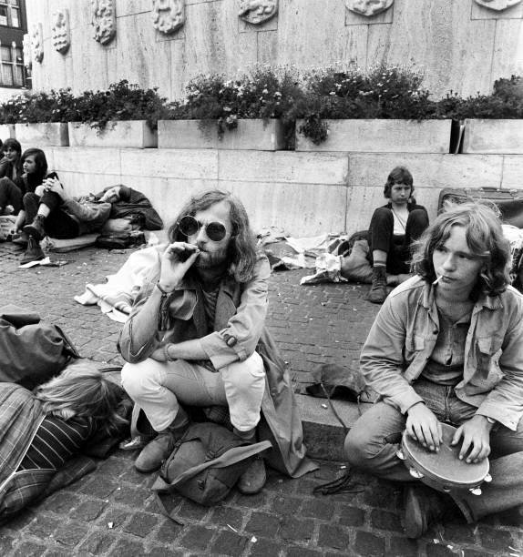 1970 Amsterdam hippies