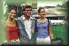 Pamela, Ciro Ferrara ed Elisa allo stadio di Carpi