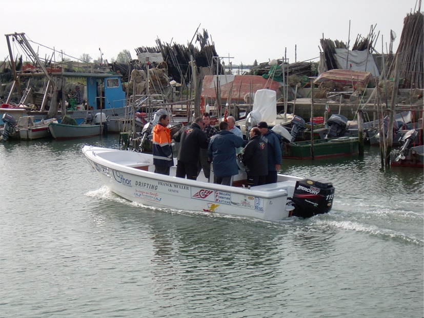 Pescatori provano le imbarcazioni GPL
