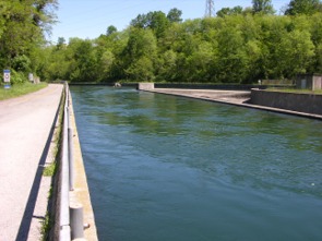 Canale industriale di alimentazione centrale idroelettrica di Vizzola
