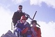 Mirko, Michele e Andrea sulla cima del Lagginhorn.