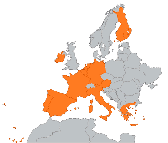 I 12 Paesi Dell Euro