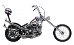 Harley Chopper - wallpaper 1280x1024