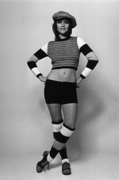 london girl fashion shorts 1970s