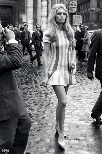 bardot mini dress 1967