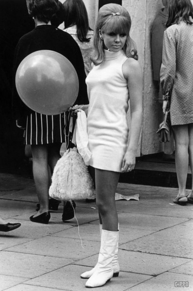 sixties mini skirts