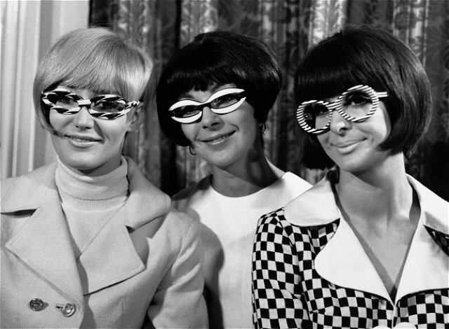sixties vintage sunglasses glamour