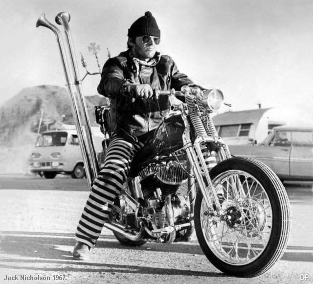 sixties custom motorcycle