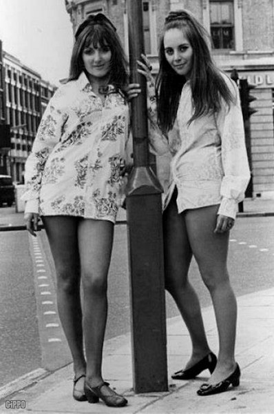sixties girls without skirts