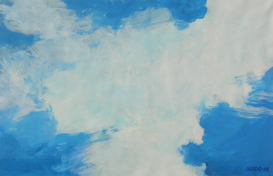 Quadro: "Nuvola" di Guido Lucchi (2006)