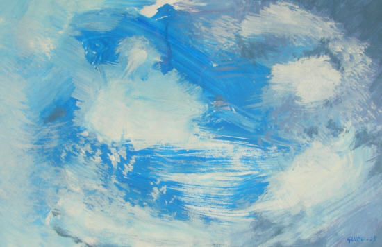 Quadro: "Le nuvole" di Guido Lucchi (2006)