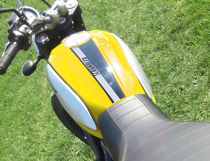 ducati scrambler tank pad