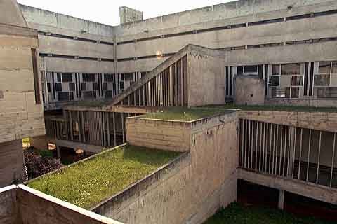 Convento de La Tourette: giardino pensile