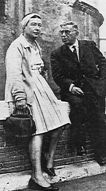 Sartre e Simone de Beauvoir