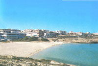 Lampedusa la spiaggia della Guitgia