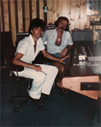 Michele Alfano con Il maesrto Gianni Bobbio 15 giugno 1982