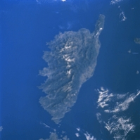 La Corsica fotografata dallo Shuttle