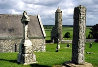 Il monastero di Clonmacnoise