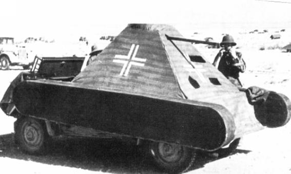 Uno dei trucchi di Rommel su Kubelwagen
